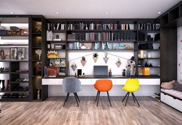 Как красиво оформить рабочее пространство? Лучшие идеи оформления домашнего офиса